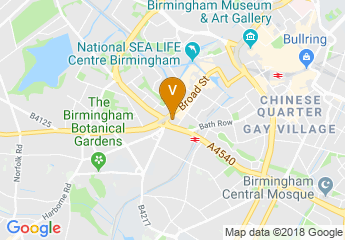 map of Park Regis Birmingham