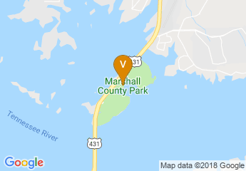 map of Marshall County Park