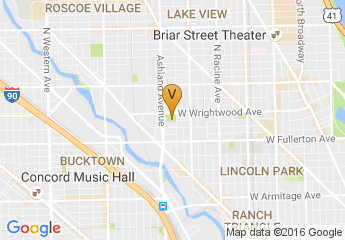 map of N. Lincoln Avenue