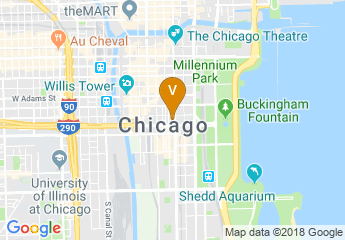 map of Harold Washington Library