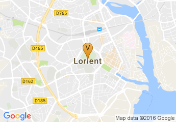 map of Port de Lorient la Base