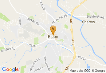 map of Skipton Auction Mart