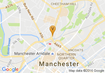 map of Manchester City Centre