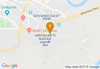 map of Homi Bhabha Centre For Science Education
