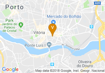 map of Mercure Porto Centro Hotel