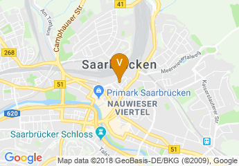 map of Saarlandhalle
