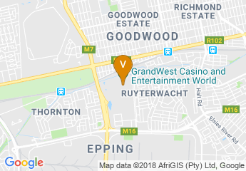 map of GrandWest Casino and Entertainment World
