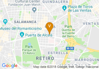map of Novotel Madrid Center