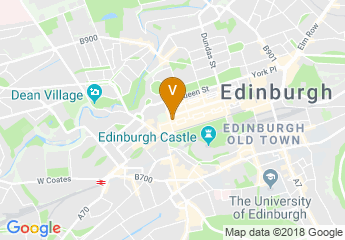 map of The Roxburghe Hotel