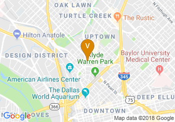 map of Hotel Crescent Court