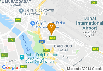 map of Millennium Airport Hotel Dubai