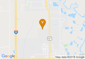map of Florida Parishes Arena