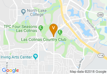 map of Las Colinas Country Club