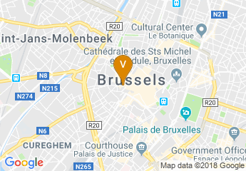 map of Halles Saint-Gery - Brussels Agora
