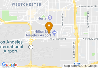 map of Four Points by Sheraton Los Angeles International Airport