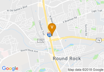 map of Wingate by Wyndham Round Rock Hotel & Conference Center