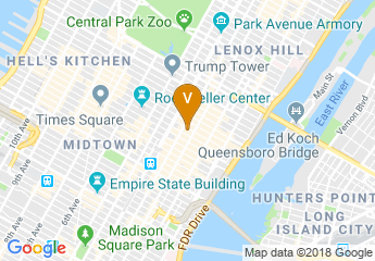 map of DoubleTree by Hilton Hotel Metropolitan - New York City