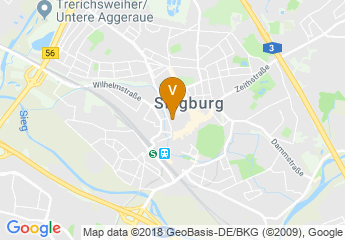 map of Rhein-Sieg-Halle