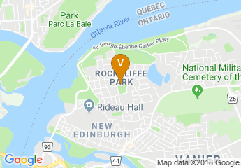 map of Rockcliffe Park Public School