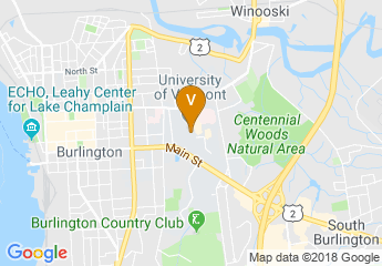 map of University of Vermont