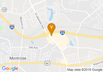 map of Hyatt Place Richmond Airport