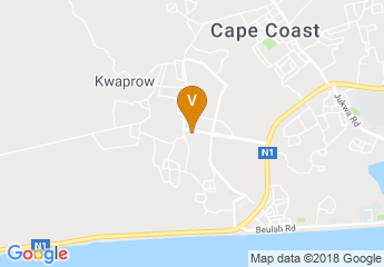 map of University of Cape Coast (UCC)