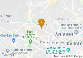 map of Eastin Grand Hotel Saigon