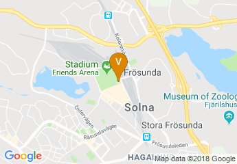 map of Quality Hotel Friends