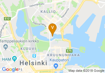 map of Hilton Helsinki Strand
