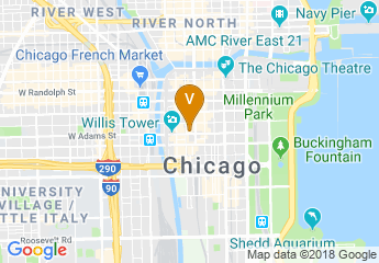 map of W Chicago - City Center