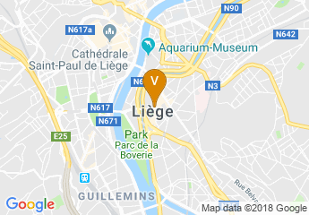 map of Liege convention centre