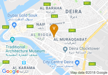 map of Landmark Hotel Riqqa
