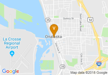 map of Onalaska Omni Center