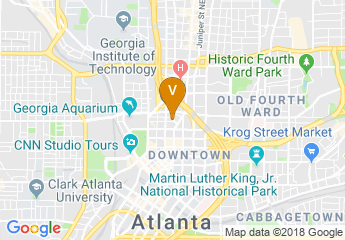 map of Inn at the Peachtrees, an Ascend Hotel Collection Member