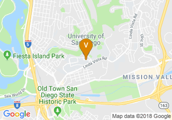 map of University of San Diego