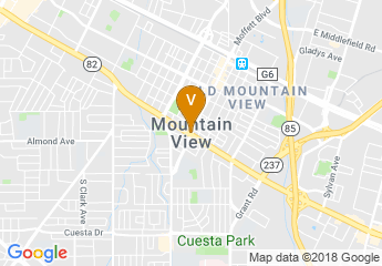 map of Santa Clara Convention Center