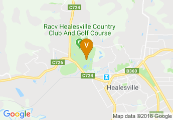 map of RACV Healesville Country Club