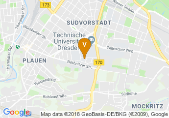 map of Alte Mensa