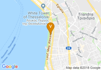 map of Makedonia Palace Hotel
