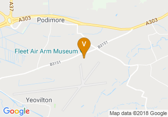 map of Fleet Air Arm Museum