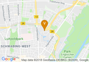 map of Munich Marriott Hotel