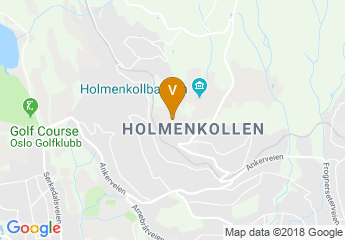 map of Scandic Holmenkollen Park