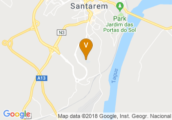 map of Polytechnic Institute Of Santarem