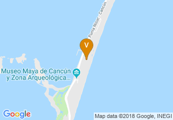 map of Fiesta Americana Condesa Cancun All inclusive