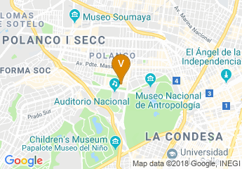 map of InterContinental Presidente Mexico City