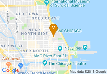 map of The Ritz-Carlton, Chicago