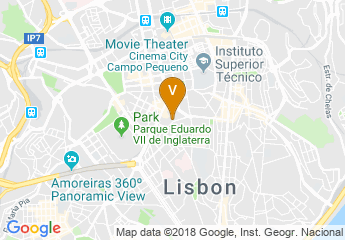 map of DoubleTree by Hilton Lisbon - Fontana Park