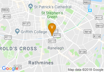 map of Hilton Dublin