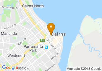 map of Novotel Cairns Oasis Resort