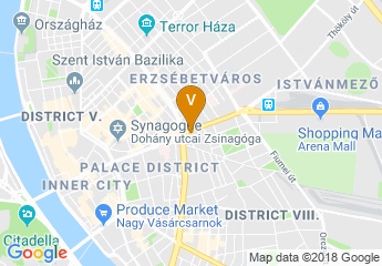 map of Novotel Budapest Centrum